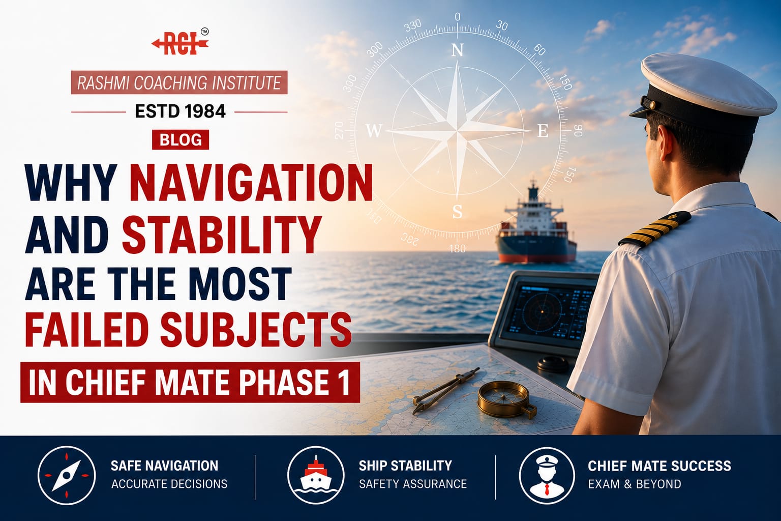 Why Navigation and Stability Are the Most Failed Subjects in Chief Mate Phase 1