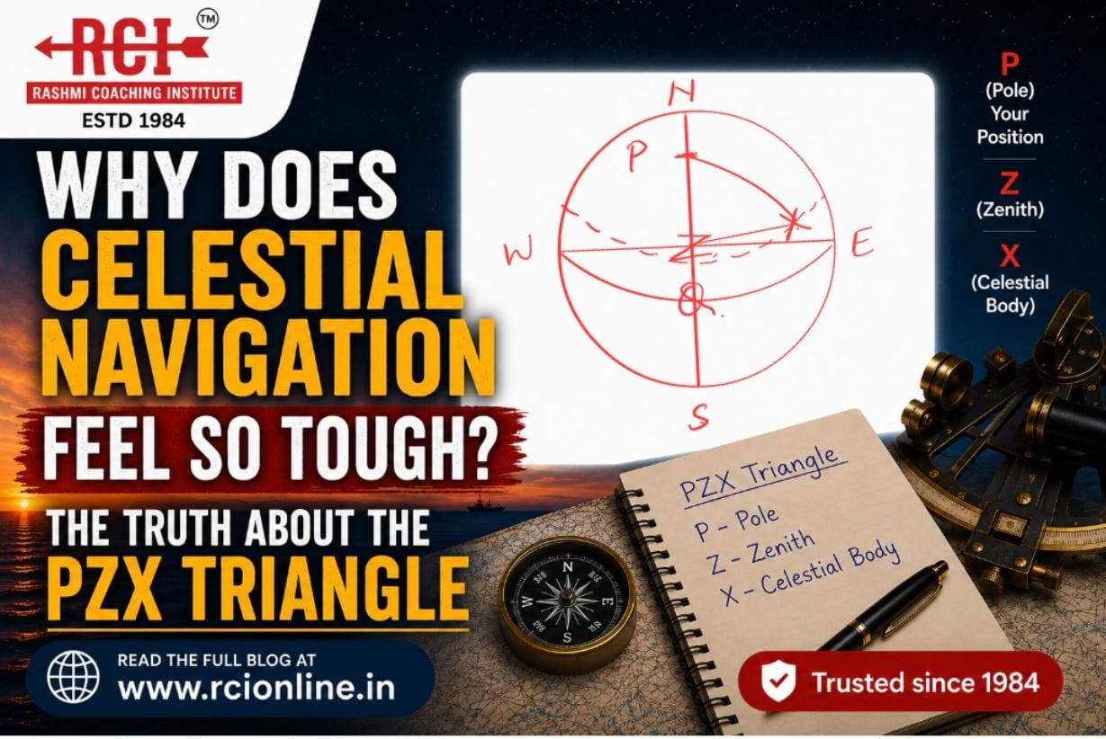 Why Does Celestial Navigation Feel So Tough? The Truth About the PZX Triangle | RCI Marine