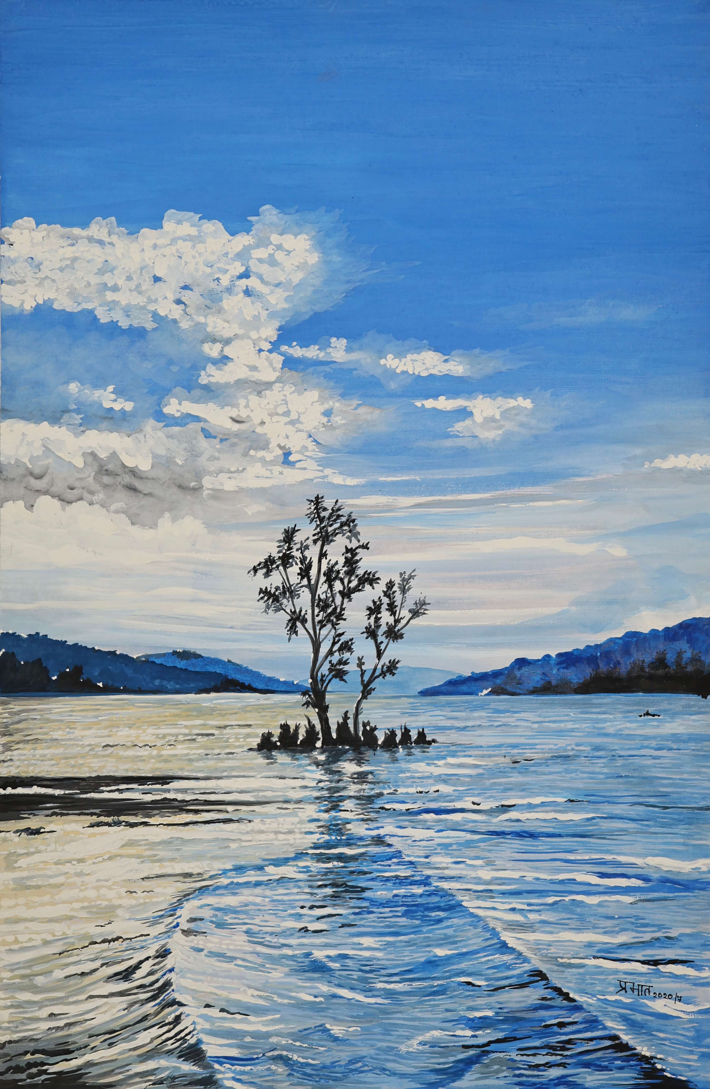 Where the Sky Meets the Water